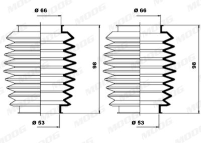 FALTENBALGSATZ LENKUNG