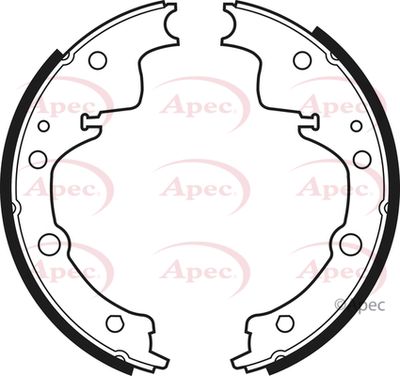 Brake Shoe Set APEC SHU384