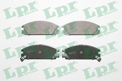 Sada brzdových destiček, kotoučová brzda LPR 05P073