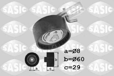 SASIC 1700038 Натяжной ролик ремня ГРМ для FORD FIESTA VI (CB1, CCN)