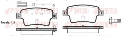 Brake Pad Set, disc brake 1198.02