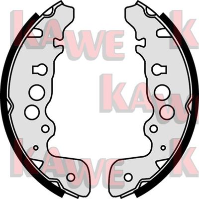 Комплект тормозных колодок KAWE 07470 для SUZUKI CAPPUCCINO