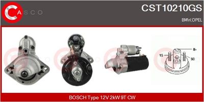 STARTER CASCO CST10210GS