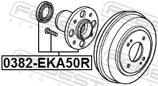 Wheel Hub 0382-EKA50R