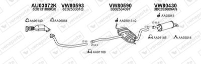SISTEM DE ESAPAMENT VENEPORTE 800319