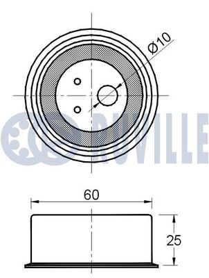 ROLA INTINZATOR CUREA DISTRIBUTIE RUVILLE 541659 1