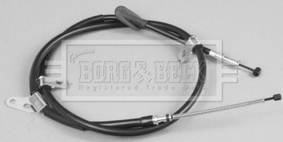 Тросик, cтояночный тормоз BORG & BECK BKB2201 для SUBARU LEGACY