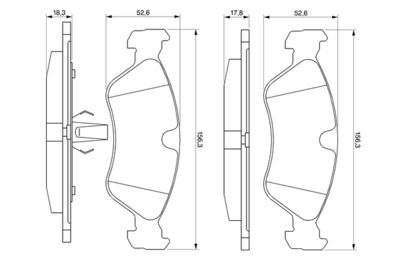 SET PLACUTE FRANA FRANA DISC BOSCH 0986491900 4