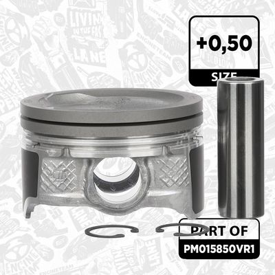 SET PISTOANE ET ENGINETEAM PM015850VR1 2