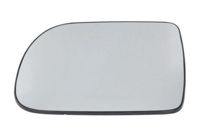 Zijspiegel glas