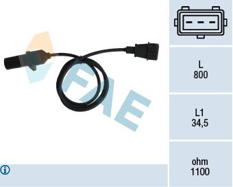 Sensor, crankshaft pulse 79296