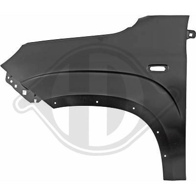 Крыло DIEDERICHS 3435107 для FIAT PANDA