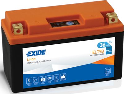 Стартерная аккумуляторная батарея EXIDE ELT9B для YAMAHA XENTER