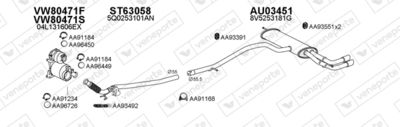 ABGASANLAGE VENEPORTE 030293