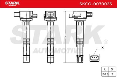запалителна бобина STARK SKCO-0070025