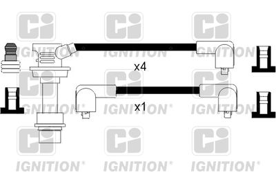 Комплект проводов зажигания QUINTON HAZELL XC875 для SUZUKI SWIFT