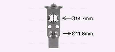 SUPAPA EXPANSIUNE CLIMA AVA QUALITY COOLING CT1077 1