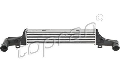 TOPRAN Intercooler, inlaatluchtkoeler (408 152)