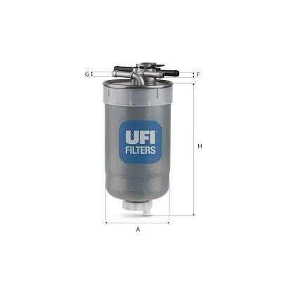 Palivový filtr UFI 55.427.00