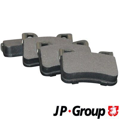Комплект тормозных колодок, дисковый тормоз JP GROUP 4163603510 для CITROËN AX
