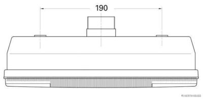 HECKLEUCHTE Herth+Buss Elparts 83840360 4