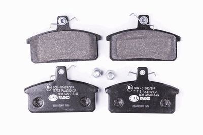 Комплект тормозных колодок, дисковый тормоз HELLA 8DB 355 013-451 для IVECO MASSIF