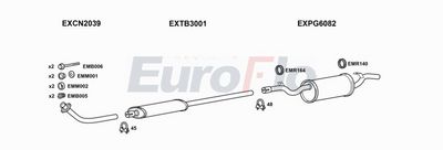 Układ wydechowy EUROFLO TBSAM131001A00