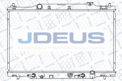 JDEUS M-013047A Радиатор охлаждения двигателя  для HONDA STREAM (Хонда Стреам)