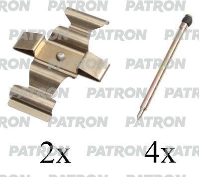 PATRON PSRK1143 Скобы тормозных колодок 