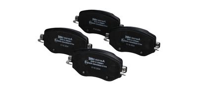 BREMSBELAGSATZ SCHEIBENBREMSE VALEO 302735A 4