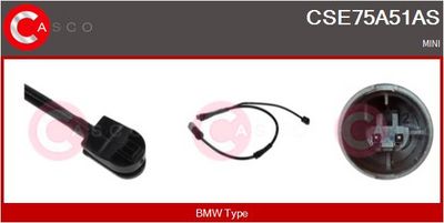 SENZOR DE AVERTIZARE UZURA PLACUTE DE FRANA