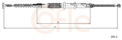 CABLU FRANA DE PARCARE COFLE 922411