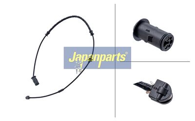 JAPANPARTS Įspėjimo kontaktas, stabdžių trinkelių susidėvėjimas