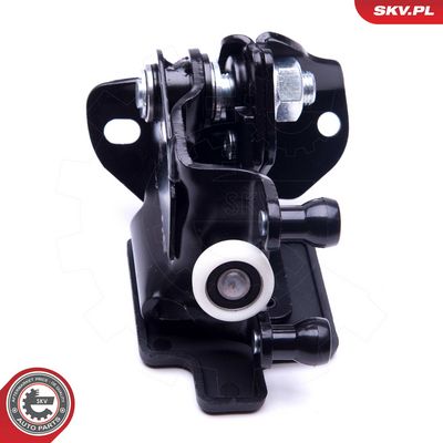 Ritinėlio kreiptuvas, atstumiamos durys