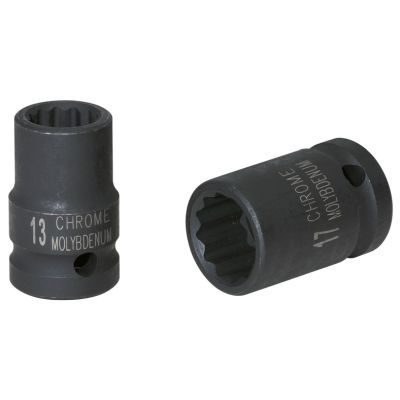 KS Tools Dvanáctihranný silový nástrčný ořech 3/8", krátký, 24 mm 515.1569