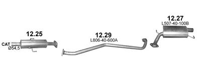 SISTEM DE ESAPAMENT POLMO POLMO01990