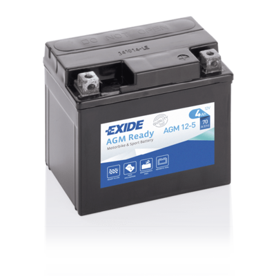 Стартерная аккумуляторная батарея EXIDE AGM12-5 для SUZUKI DR