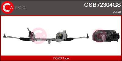 CASCO CSB72304GS Рулевая рейка  для VOLVO V40 (Вольво В40)