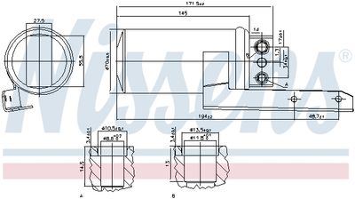 USCATOR AER CONDITIONAT NISSENS 95236 5