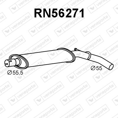MITTELSCHALLDäMPFER
