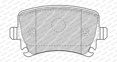 BREMSBELAGSATZ SCHEIBENBREMSE FERODO FDB5107 1