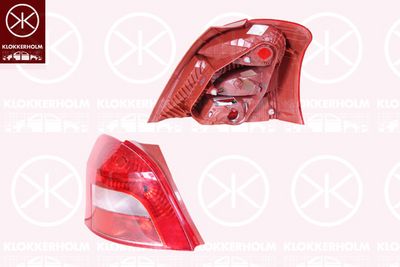 задни светлини KLOKKERHOLM 81550712