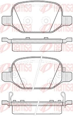 Brake Pad Set, disc brake 0727.52