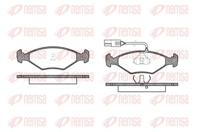 Brake Pad Set, disc brake 0281.02