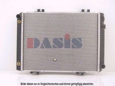 Радиатор, охлаждение двигателя AKS DASIS 121620N для MERCEDES-BENZ 190