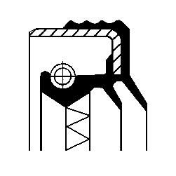 WELLENDICHTRING VERTEILERGETRIEBE