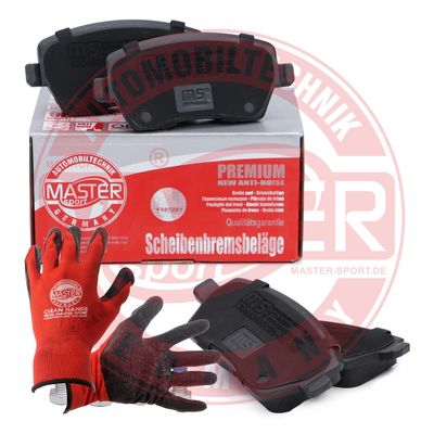 Zestaw klocków hamulcowych, hamulce tarczowe MASTER-SPORT GERMANY 13046058012N-SET-MSP