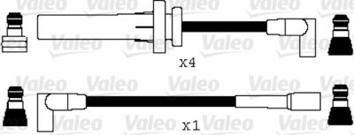 Комплект проводов зажигания VALEO 346054 для DODGE NEON
