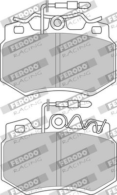 BREMSBELAGSATZ SCHEIBENBREMSE