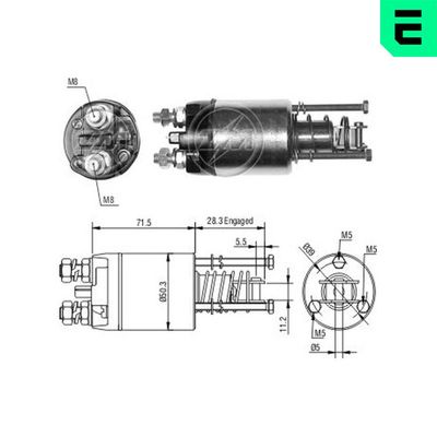 SOLENOID ELECTROMOTOR